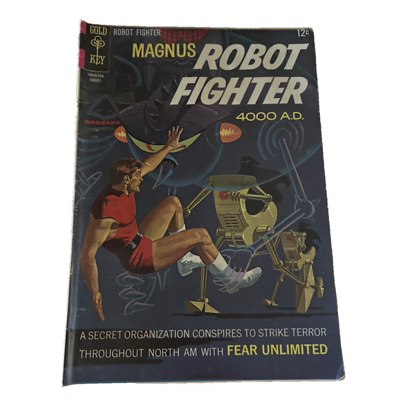 Gold Key Comics, MAGNUS Robot Fighter 4000 AD #19 / 1967 Good VINTAGE - Picture 1 of 6